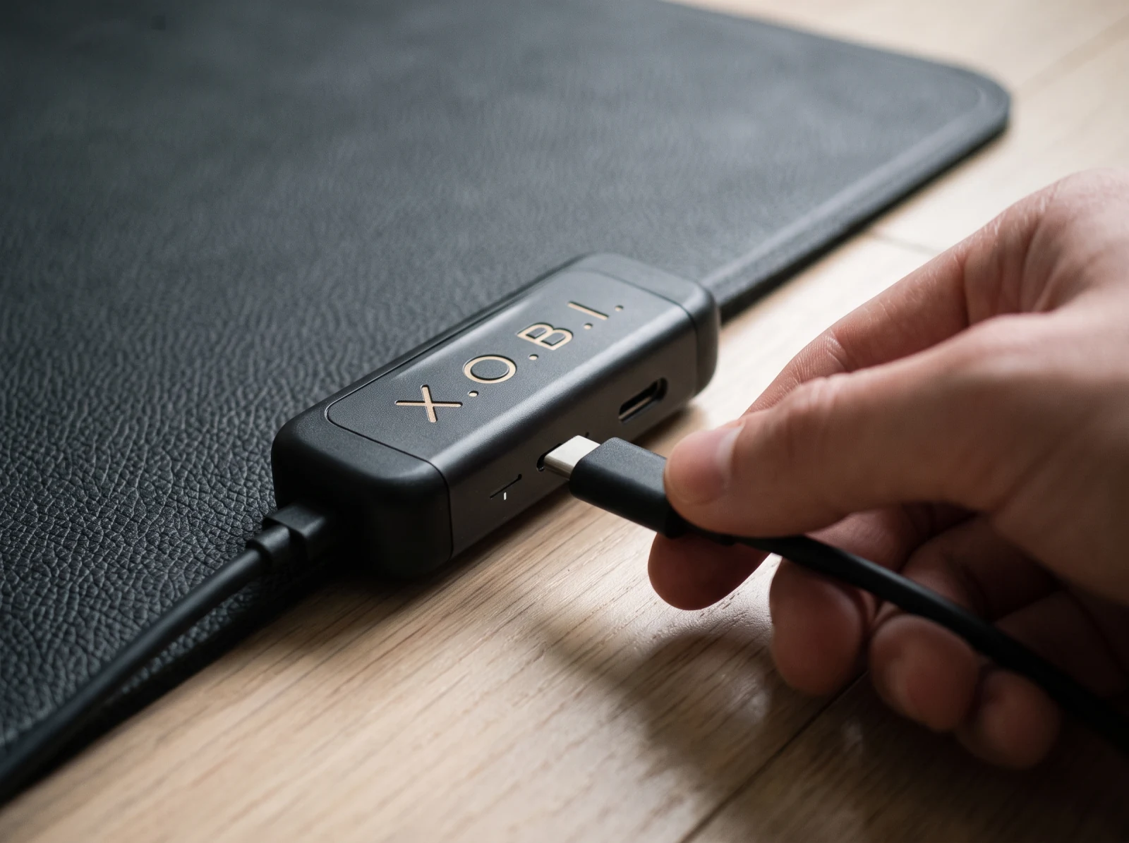 Charging the mat over USB-C